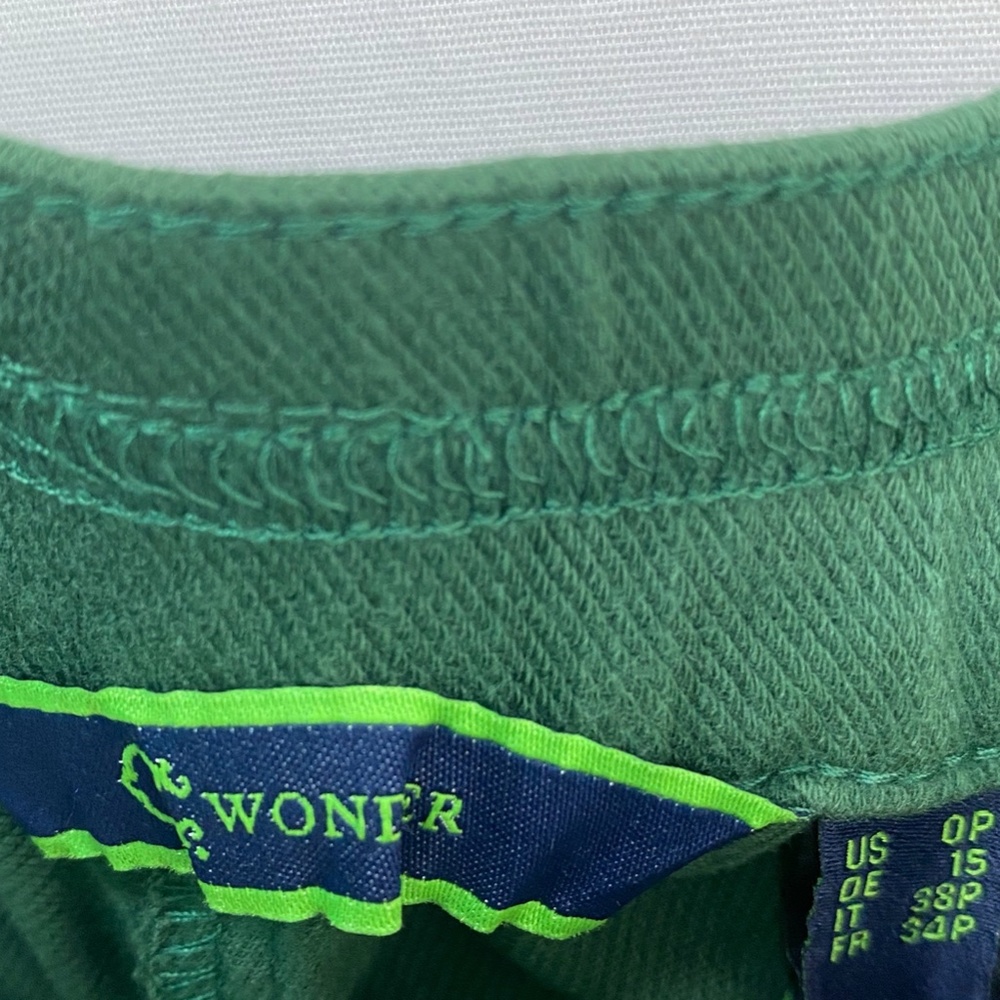 C. Wonder Stretch Twill Pull-On Pants Pine Green - Picture 4 of 6